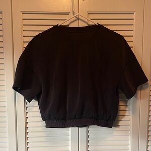 lululemon athletica Black Crop Top